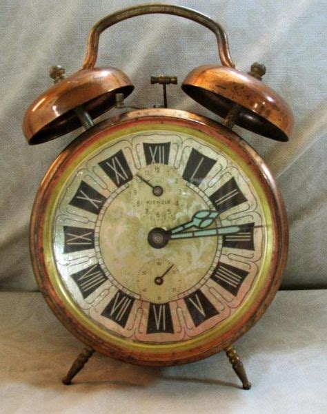 vintage alarm clock | COPPER | Pinterest | Vintage alarm clocks, Alarm clocks and Clocks