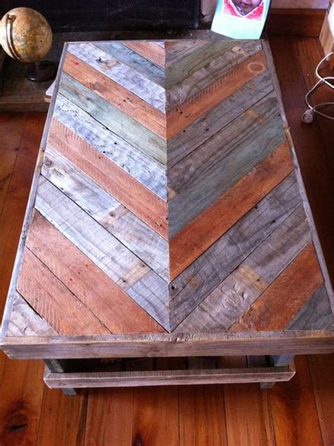 Handmade wooden coffee table made from 100% recycled pallet timber. wanakawoodenboats@gmail.com ...