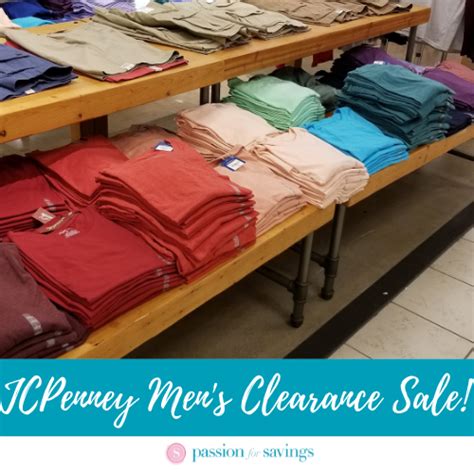 JCPenney Men's Clearance! As low as $3.59! - Passion for Savings