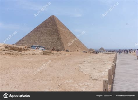 Giza Egypt 2023 Great Pyramid Giza Also Known Pyramid Cheops – Stock Editorial Photo © CrisMC ...