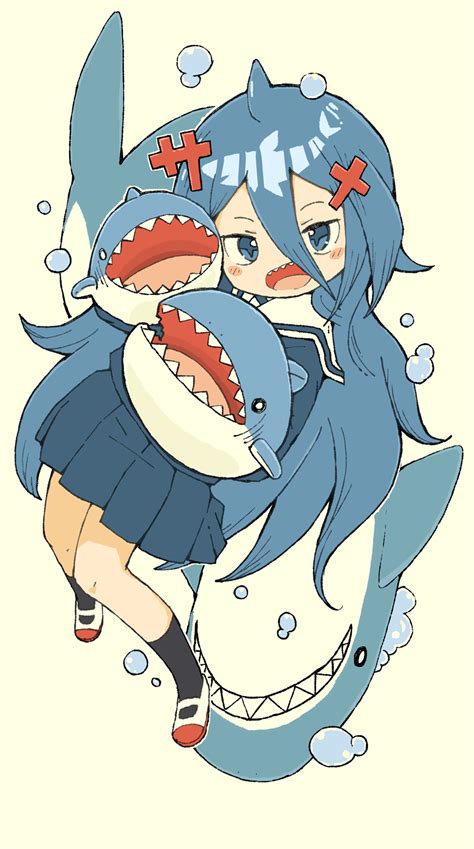 Shark Girl [Original] : r/cutelittlefangs