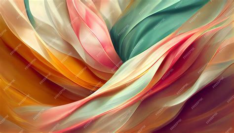 🔥 Free download Premium Photo Abstract twirling spring colors as background [2000x1143] for your ...