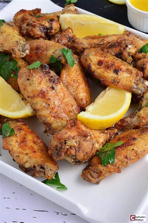 Lemon Pepper Chicken Wings