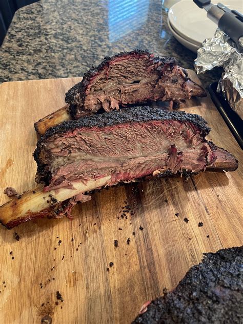 First Attempt: Texas Style Beef Ribs : r/BBQ