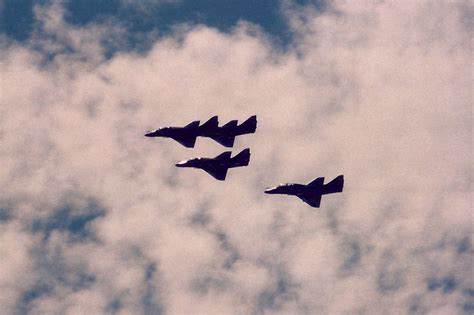 Douglas A4 and TA-4, US Navy Blue Angels Diamond formation… | Flickr