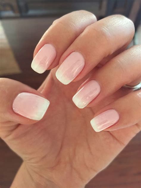 Ombré shellac … | Ombre shellac, Ombre nail designs, Pink ombre nails