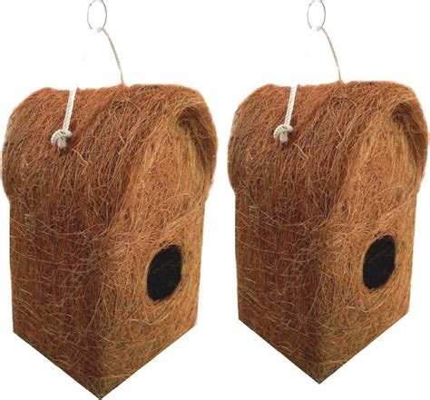 Comfort Organic Coco COIR BIrd House Purely Hand made set of 2 Bird House Price in India - Buy ...