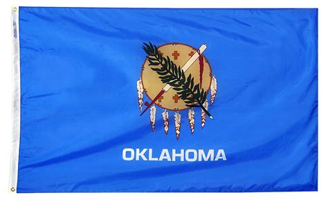 Oklahoma Flag. | Oklahoma state flag, Oklahoma flag, State flags