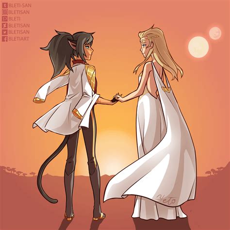 Catra and Adora - Fanart by Bletisan : r/catradora