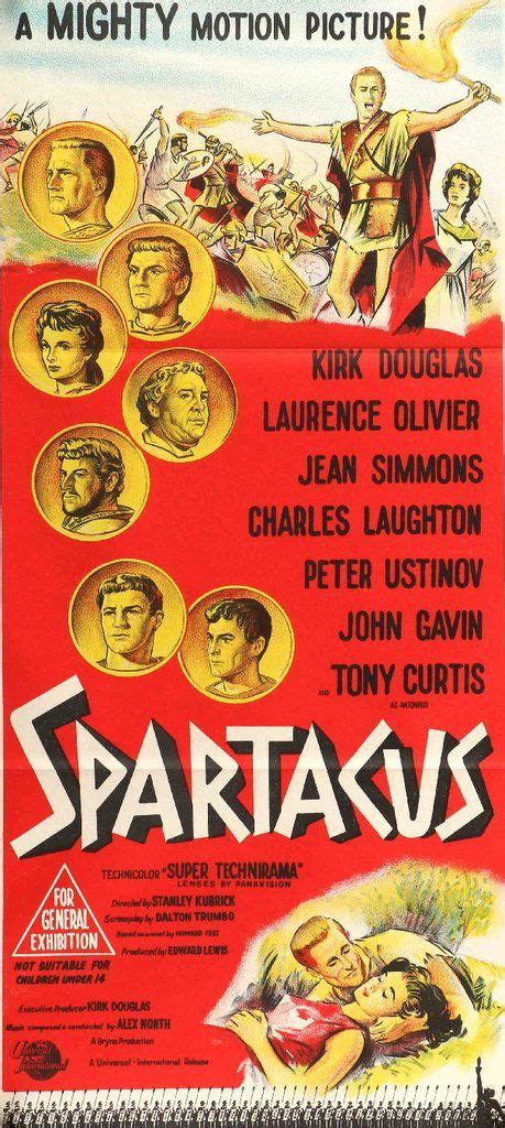 Spartacus (1960) | Spartacus 1960, Spartacus, Stanley kubrick