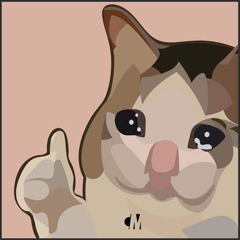 89+ Thumbs Up Emoji Crying Cat Meme