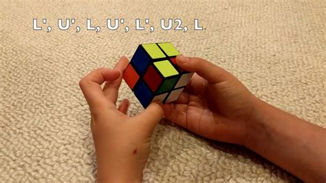 How To Solve A 2 By 2 Rubik's Cube! - YouTube