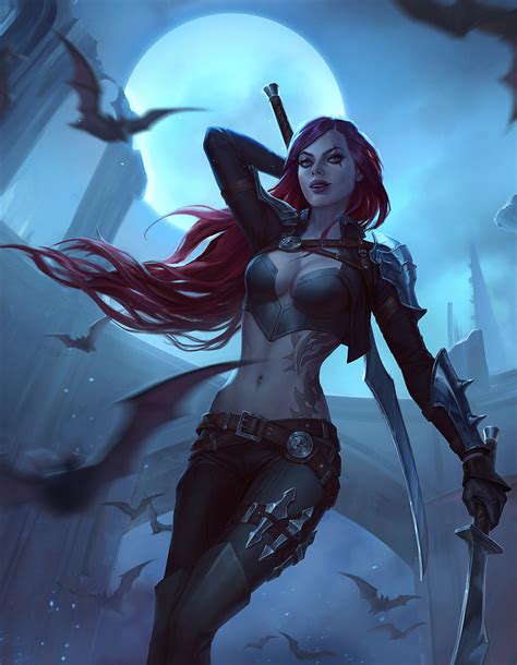 Ksenia Kim - Katarina - League Of Legends Fan Art