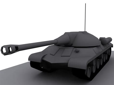 3d model is-3 tank 3 1945