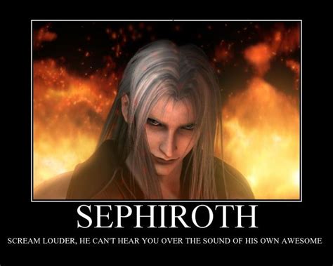 Sephiroth De-motivational by AnimeRejecht on deviantART | Sephiroth, Final fantasy, Final ...