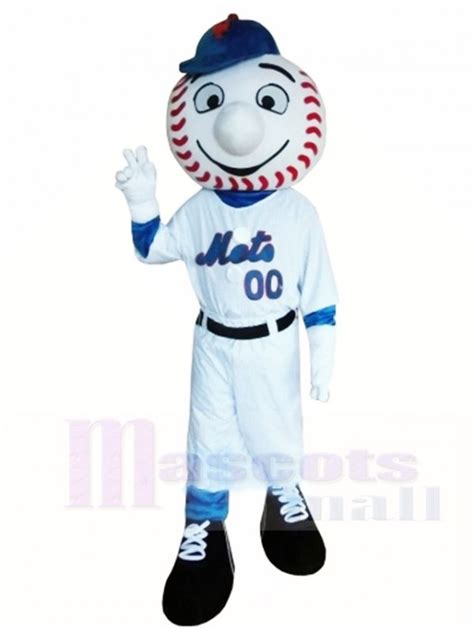 Baseball Ballplayer Mr Mets Mascot Costumes People