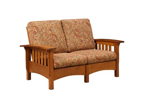 Classic Mission Loveseat - Buxtons Quality Furniture