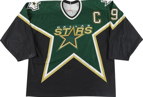 11/24/03 Mike Modano 450th Goal Dallas Stars Game Worn Jersey (MeiGray)