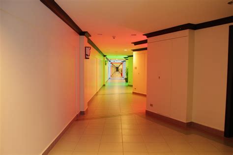Rainbow Hallway Free Stock Photo - Public Domain Pictures