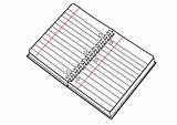 Coloriage Cahier sketch template