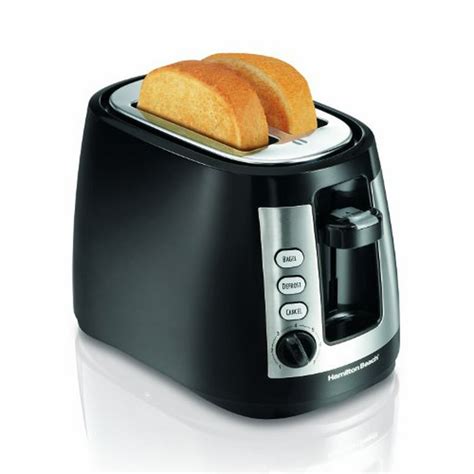 Hamilton Beach 2 Slice Extra Wide Slot Toaster with Keep Warm & Bagel ...