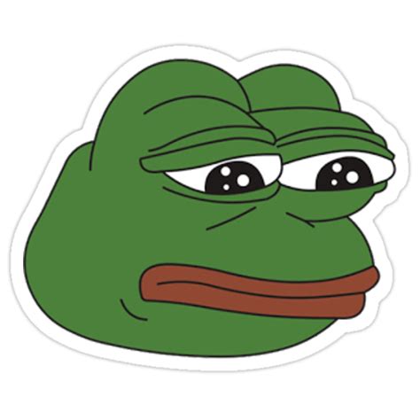 "Funny Meme - Pepe Frog" Stickers by mandhlenkhosi | Redbubble