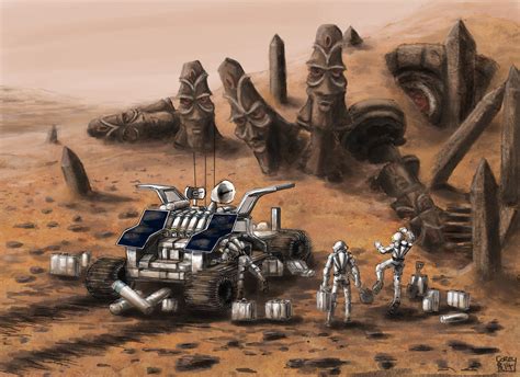Mars Ruins by Corzar on DeviantArt