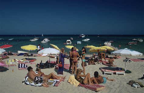 Saint-tropez Beach by Slim Aarons