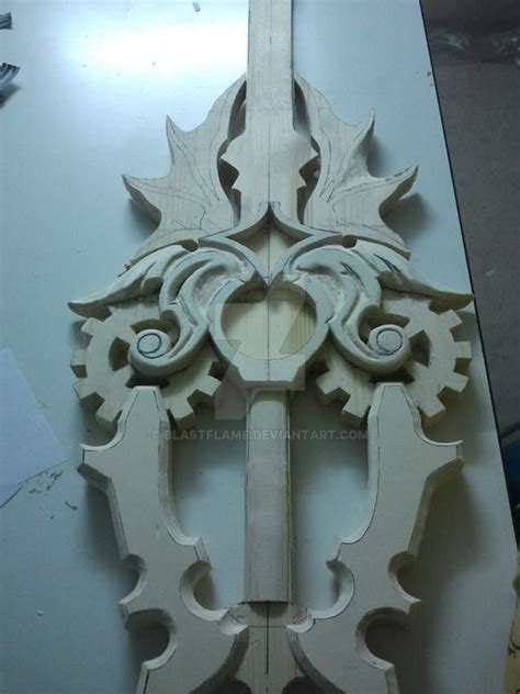 young xehanort's Keyblade - handle by BlastFlame on DeviantArt