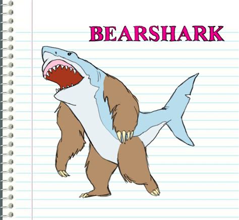 BearShark Version 1 by TwiggyMcBones on DeviantArt