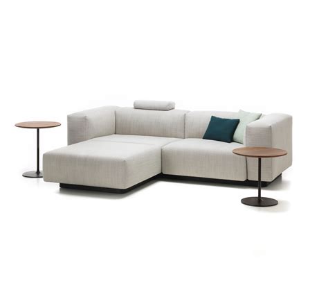 Soft Modular Sofa 2-Seater, Chaise Longue | Architonic | Leather sofa and loveseat, Modular sofa ...