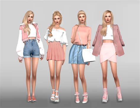 Sims 4 Female Clothing