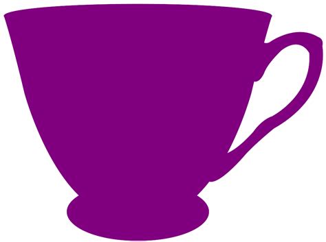 Tea Cup Silhouette | Free vector silhouettes