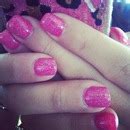Barbie pink nails with bow accent nail. | Stephanie M.'s (kennedy) Photo | Beautylish