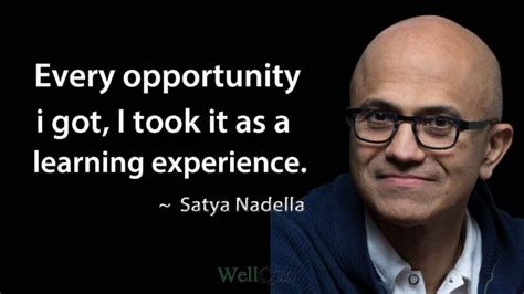 Inspirational Quotes of Satya Nadella - Well Quo