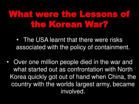 PPT - Was the Korean War a Success for Containment? PowerPoint ...