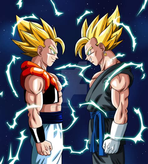 Vegetto And Gogeta by albertocubatas on DeviantArt