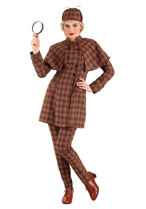 Sherlock Holmes Detective Costume for Women - 20% off!