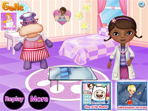 Doc McStuffins Decoration Game - Girls games - GamingCloud