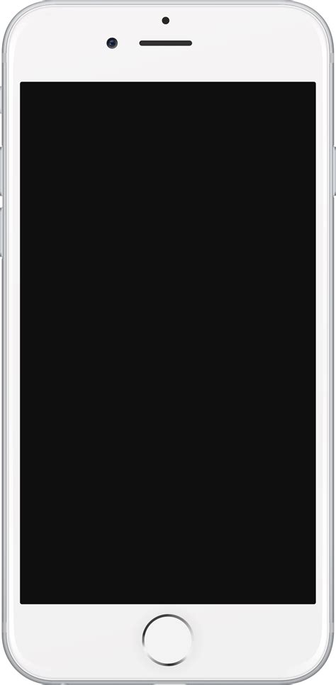 File:IPhone6 silver frontface.png - Wikimedia Commons