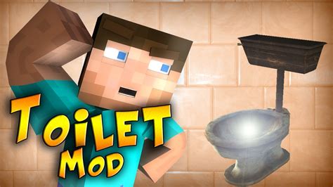 TOALETA W MINECRAFT!? - Toilet Bathroom Mod - YouTube