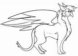 Griffin Coloring Pages  Free Printable For Kids sketch template