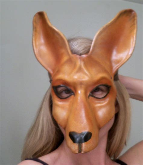 Kangaroo Leather Mask by teonova on deviantART | Leather mask, Leather, Mask