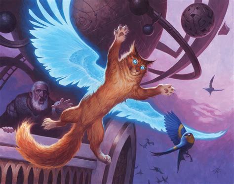 MtG Art: Arcane Flight from Dominaria Set by Steve Prescott - Art of ...