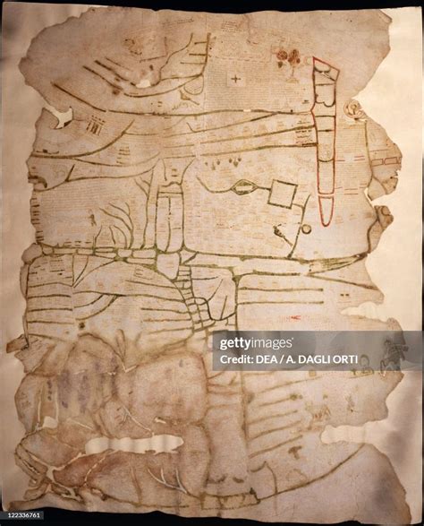 Cartography, 12th-13th century. Mappa Mundi, Medieval map of... News Photo - Getty Images