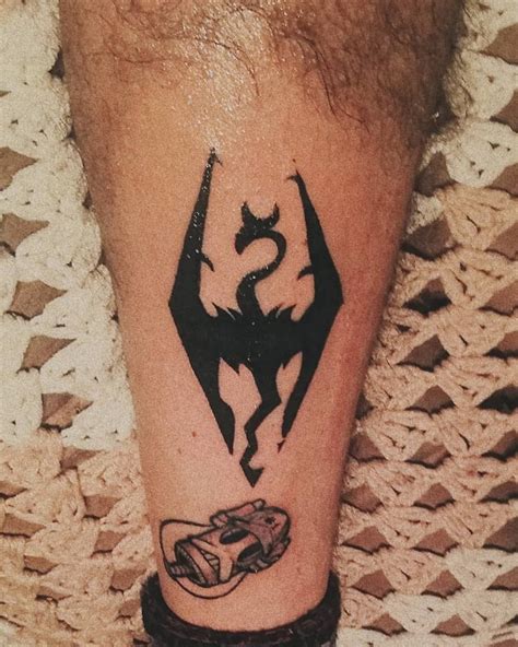 101 Amazing Skyrim Tattoo Ideas That Will Blow Your Mind! | Elder ...