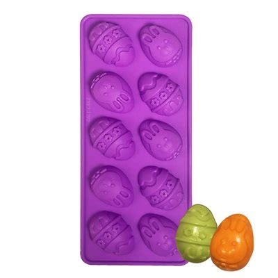 Easter Egg Silicone Mold 8 Cavities by NYcake