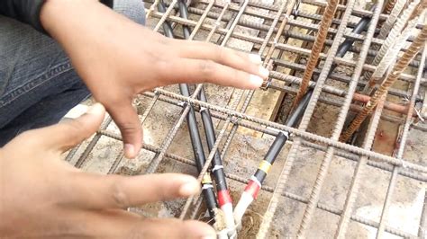 how to do install conduit pipe in building.pipe install. how to set pipe. house wiring - YouTube