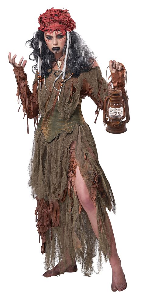 Voodoo Swamp Witch Adult Costume Size: Small - Walmart.com