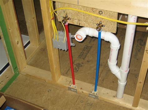 Plumbing | Up Hill House | Plumbing installation, Pex plumbing ...